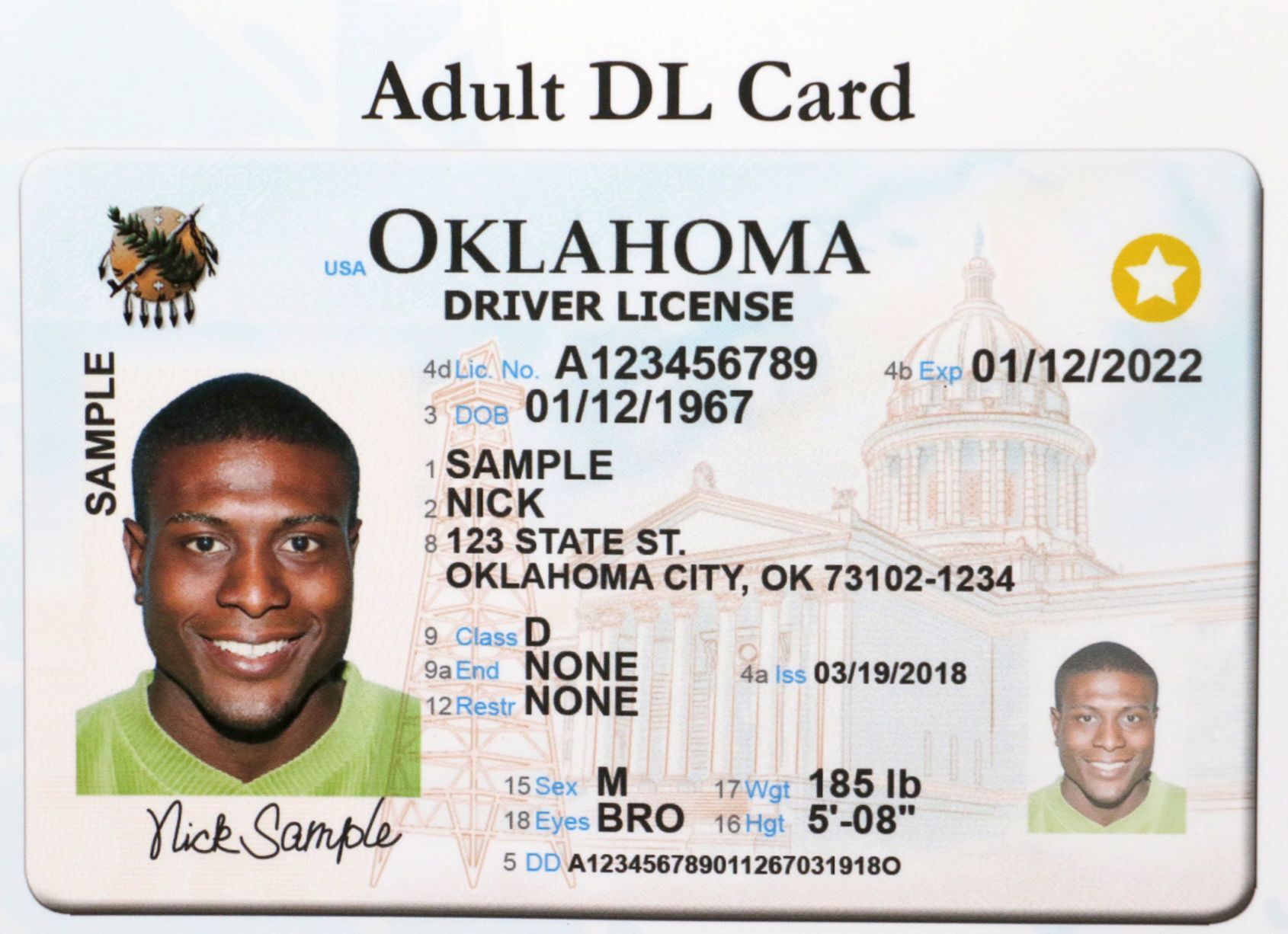Oklahoma Id Card Requirements